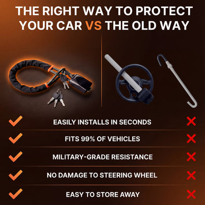 TORQ DEADLOCK™ Anti-Theft Steering Lock