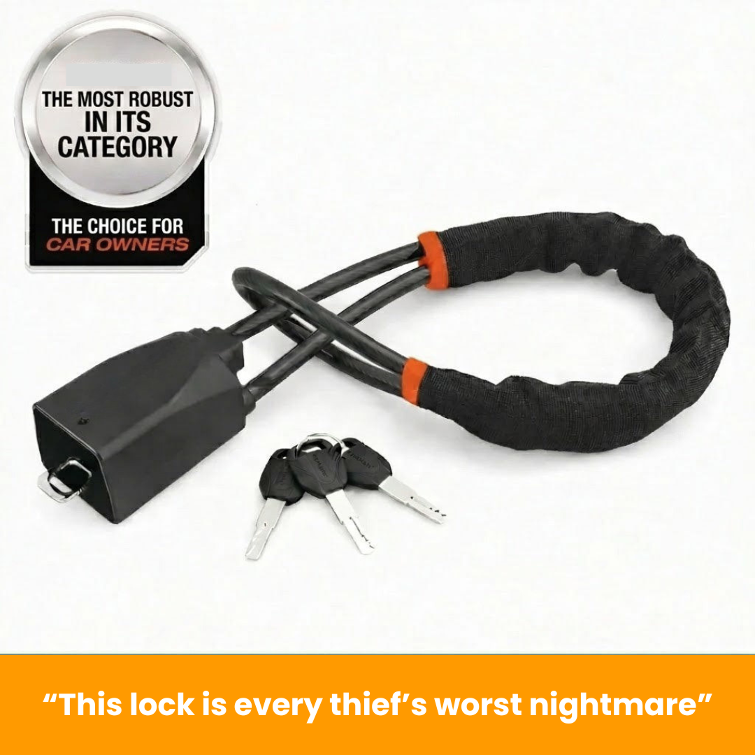 TORQ DEADLOCK™ Anti-Theft Steering Lock